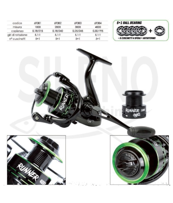 Runner Spinning Reel