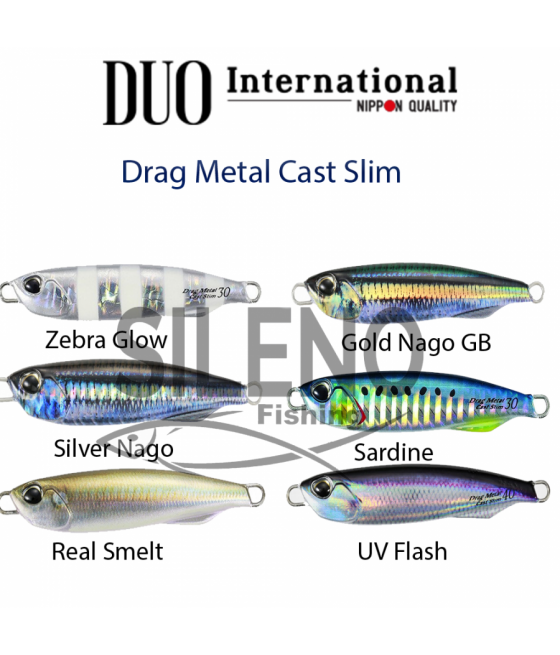 Drag Metal Cast Slim 40G